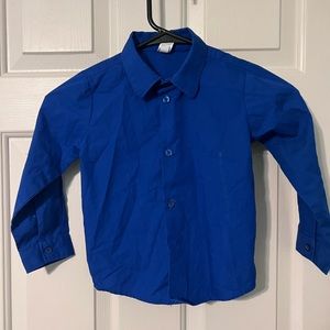 4T George dress shirt Royal Blue